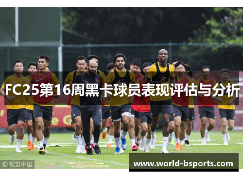 FC25第16周黑卡球员表现评估与分析