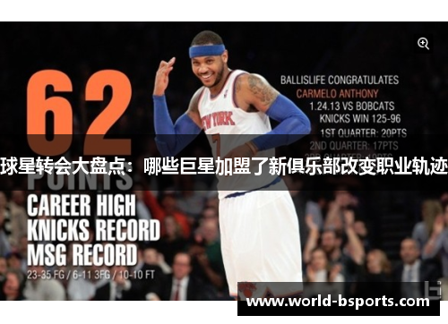 球星转会大盘点:哪些巨星加盟了新俱乐部改变职业轨迹 球星转会大盘点:哪些巨星加盟了新俱乐部改变职业轨迹